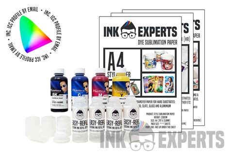 Sublimation Conversion Pack For EPSON Ecotank ET 1810 Ink Experts