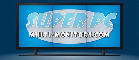 Multi-Monitor Tips and Tricks: Introducing the New SUPER PC Curved ...