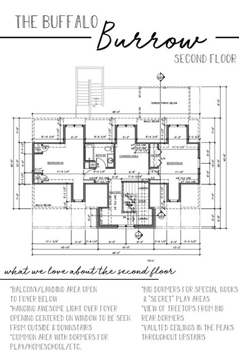 The Burrow Floor Plans - thewhitebuffalostylingco.com