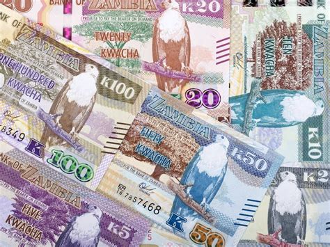 Zambian Kwacha a Background Stock Image - Image of finance, savings ...