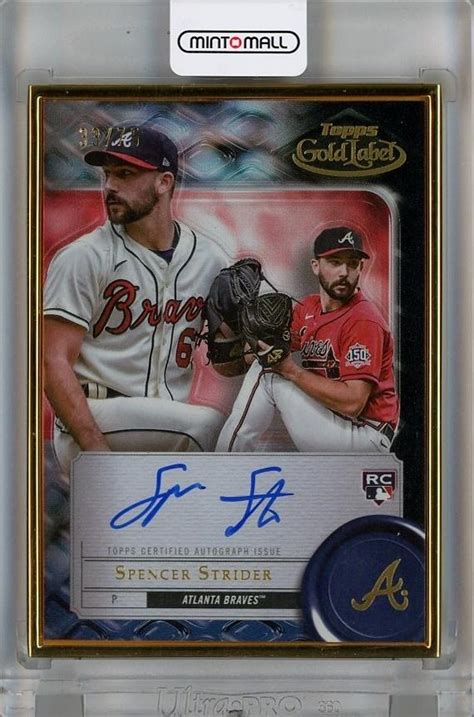 ミントモール MINT 千葉店 2022 Topps Gold Label Spencer Strider Framed