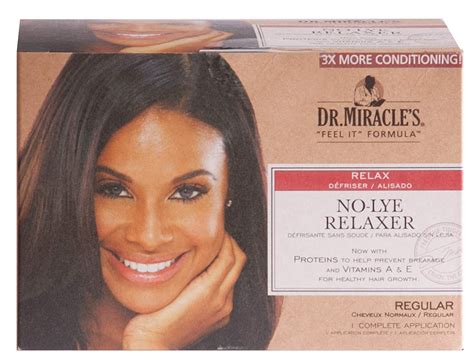 Dr Miracles No Lye Relaxer Regular 1 Kit