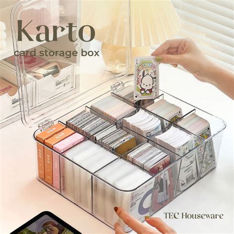 Jual Teckarto Organizer Laci Box Transparent Premium Berkualitas