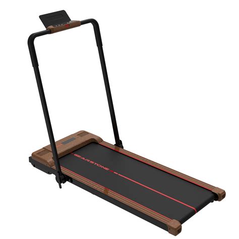 GEARSTONE 2 in 1 Folding Treadmill, Under Desk Treadmill Walking, Small