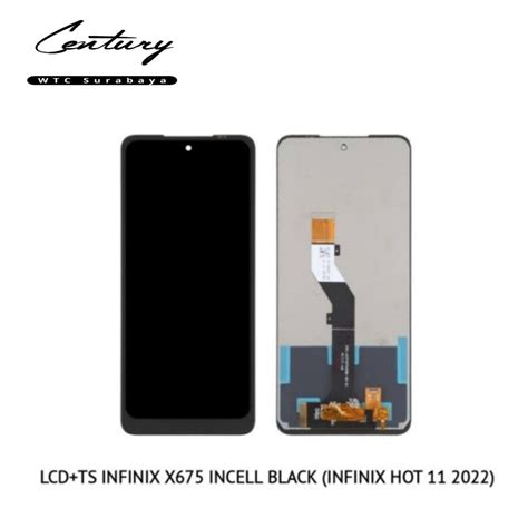 Lcd Ts COMPLETE INFINIX X675 INCELL BLACK INFINIX HOT 11 2022