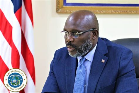 Liberia George Weah Se Pr Sente Pour L Lection Pr Sidentielle De