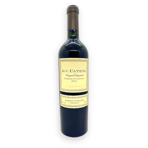 Vino D V Catena Domingo Vineyard Cab Sauvig 750ml Caja X4u Borrachines