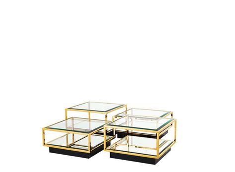 EICHHOLTZ Coffee Table Zachary Set Of 2 Wilhelmina Designs