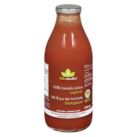 JUS DE TOMATE BIO 750ML - La Manne