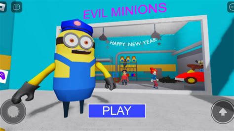 Minions Barrys Prison Run Obby Full Game Roblox Obby Youtube