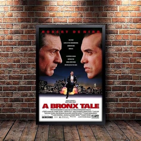 A Bronx Tale Movie Poster Framed and Ready to Hang. | Etsy