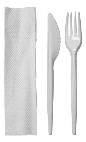 Set De Cubiertos Desechablescuchillo Tenedor Servilleta Mercadolibre