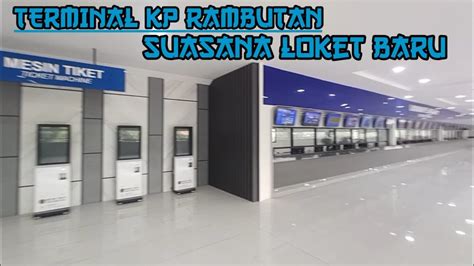 SUASANA LOKET BARU TERMINAL KP RAMBUTAN YouTube