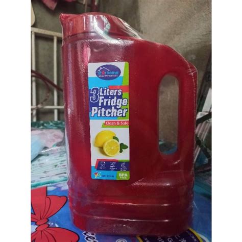 3Liters Fridge Pitcher Handy Water Jug Shopee Philippines