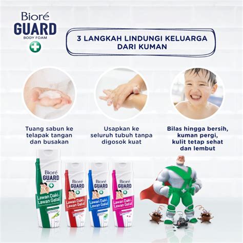 Jual Biore Guard Body Foam Comfort Mild Pouch Ml Sabun Mandi Cair