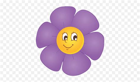 Colored Flowers Decal 9 Flori Colorate De Decupat Emoji Flower