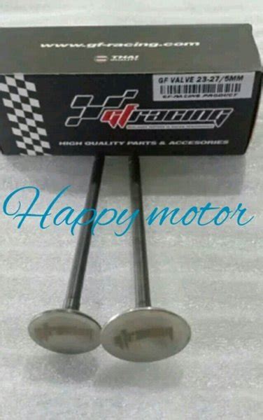 Jual Termurah Klep GF Racing Ukuran 27 23 Batang 5 Mm BKN NPP Sonic GH