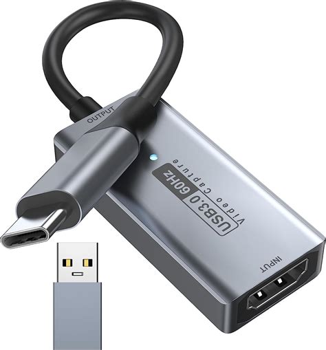 Newhope Tarjeta De Captura De Video K Hdmi A Usb C P Hd