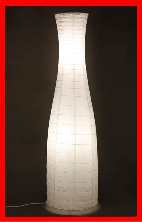 Trango Lampadaire Design Moderne I Lampe En Papier De Riz En Forme De