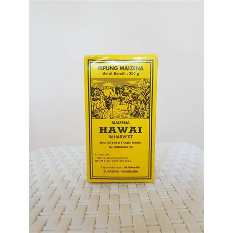 Jual Tepung Maizena Hawai In Harvest Gr Shopee Indonesia