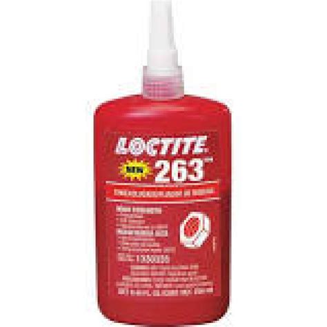 1330585 Loctite 263 Red Threadlocker Amarillo Bolt