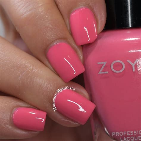 Manicure Manifesto Zoya Pink Palette Swatches Review