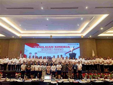 Sekda Minahasa Hadiri Giat Penilaian Kinerja Tahun 2024