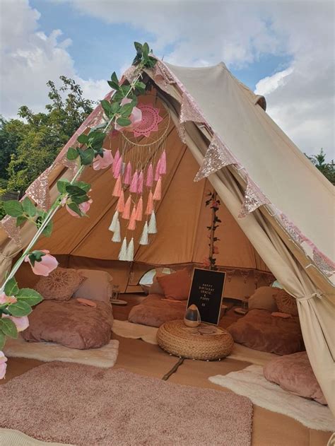 Boho Bell Tent For Magical Outdoor Sleepover