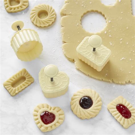 Williams Sonoma Thumbprint Cookie Stamps Set Of 3 Williams Sonoma