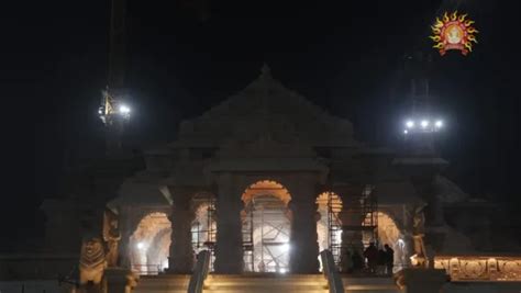 Inside Ayodhya Temple Stunning Visuals Show How An Illuminated Ram