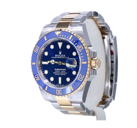 Rolex Submariner Date Gold Steel Blue Dial 41 mm // UNWORN 2023 - Kleen ...