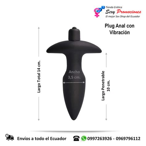 Plug Anal Vibrador Prostata Sexypromociones Tienda Sex Shop En Ecuador