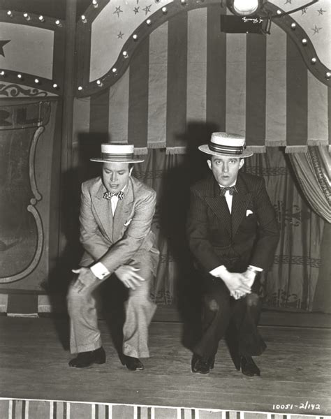 Bob Hope Seated With Man On Stage Wearing Tuxedo With Hat Photo Print