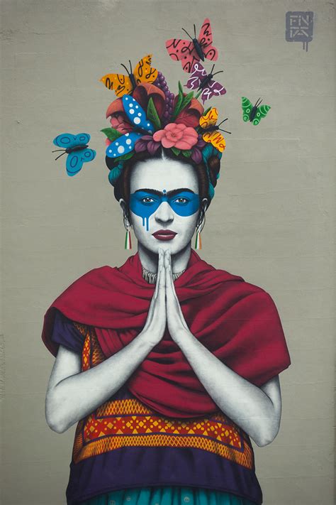 Frida Kahlo mural by Fin DAC in Mexico | Street art, Mexican art ...