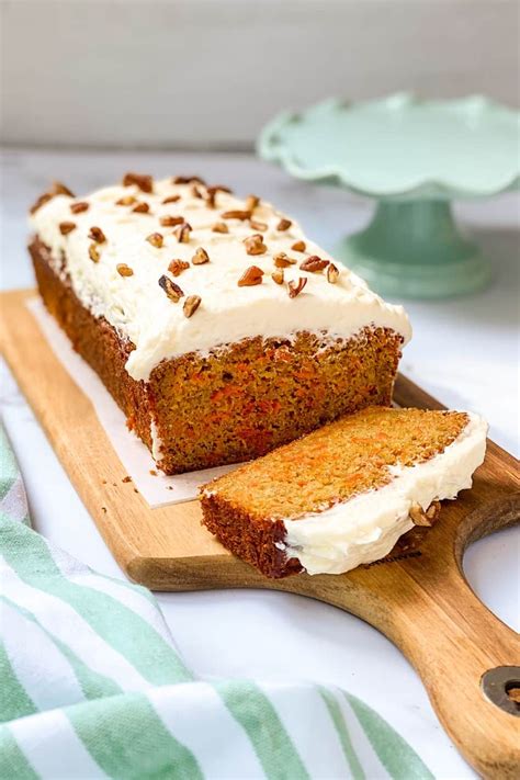 Easy Carrot Cake Loaf Receta Tortas Torta De Zanahoria Pan De Manzana