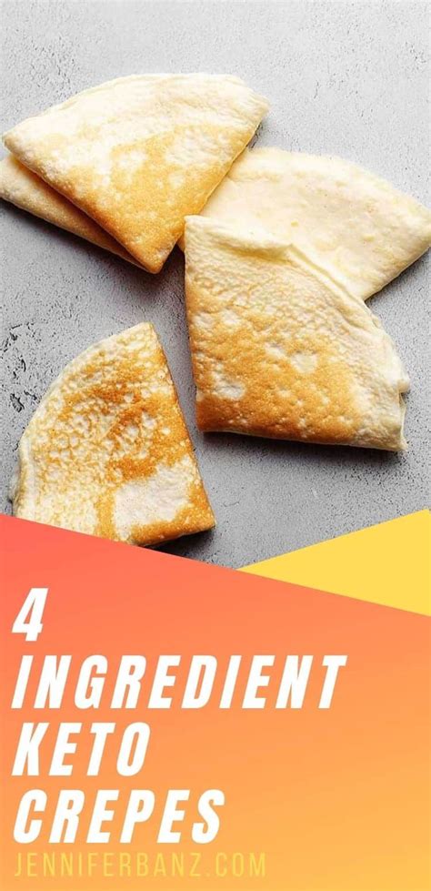 These Easy Keto Crepes Are Fool Proof And Perfectly Pliable For Sweet Or Savory Fillings With