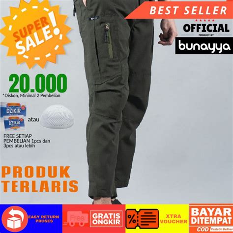 Sirwal Elbrus Outdoor Tactical Elbrus Series Bunayya Sunnah Clothing