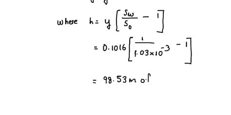 SOLVED A Pitot Tube Is A Pressure Measurement Instrument Used To