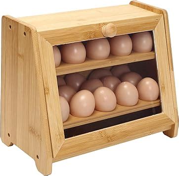 Amazon Wooden Egg Cabinet Egg House Storage Container Holds A