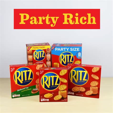 Ritz Crackers Flavors