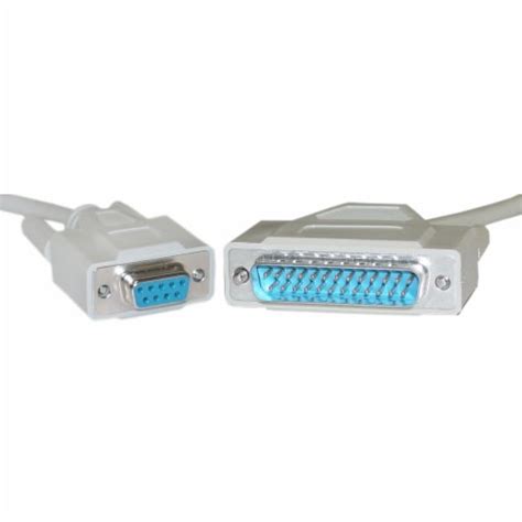 Serial Cable Db Female To Db Male Ul Rated Conductor Foot