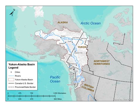 Map Of Alaska And The Yukon Territory Debera Georgette