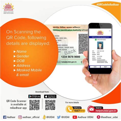 Aadhaar On Twitter QRCodeInAadhaar You Can Easily Verify The