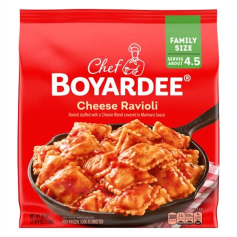 Chef Boyardee Cheese Ravioli Skillet Meal Frozen 40 OZ Kroger