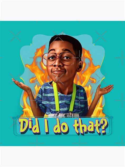 "Steve Urkel- Did I do that?" Throw Pillow for Sale by IndecentDesigns | Redbubble