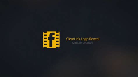 Simple Ink Drop Logo Reveals Is Creatively Animated After Effects Template