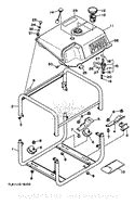 Yamaha EF3800 Parts Diagram For FRAME FUEL TANK