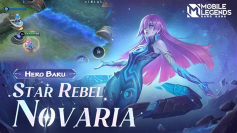 Hero Baru Novaria Sniper Mage Mobile Legends Youtube