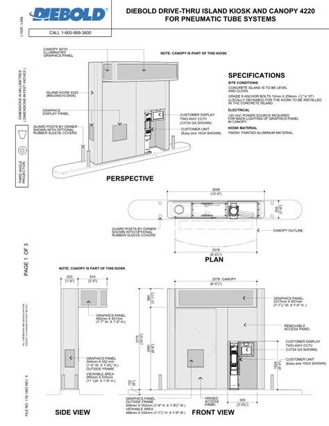 (PDF) DIEBOLD DRIVE-THRU ISLAND KIOSK AND … drive-thru island kiosk and ...