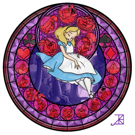 Alice Stained Glass Disney Princess Fan Art 31394844 Fanpop